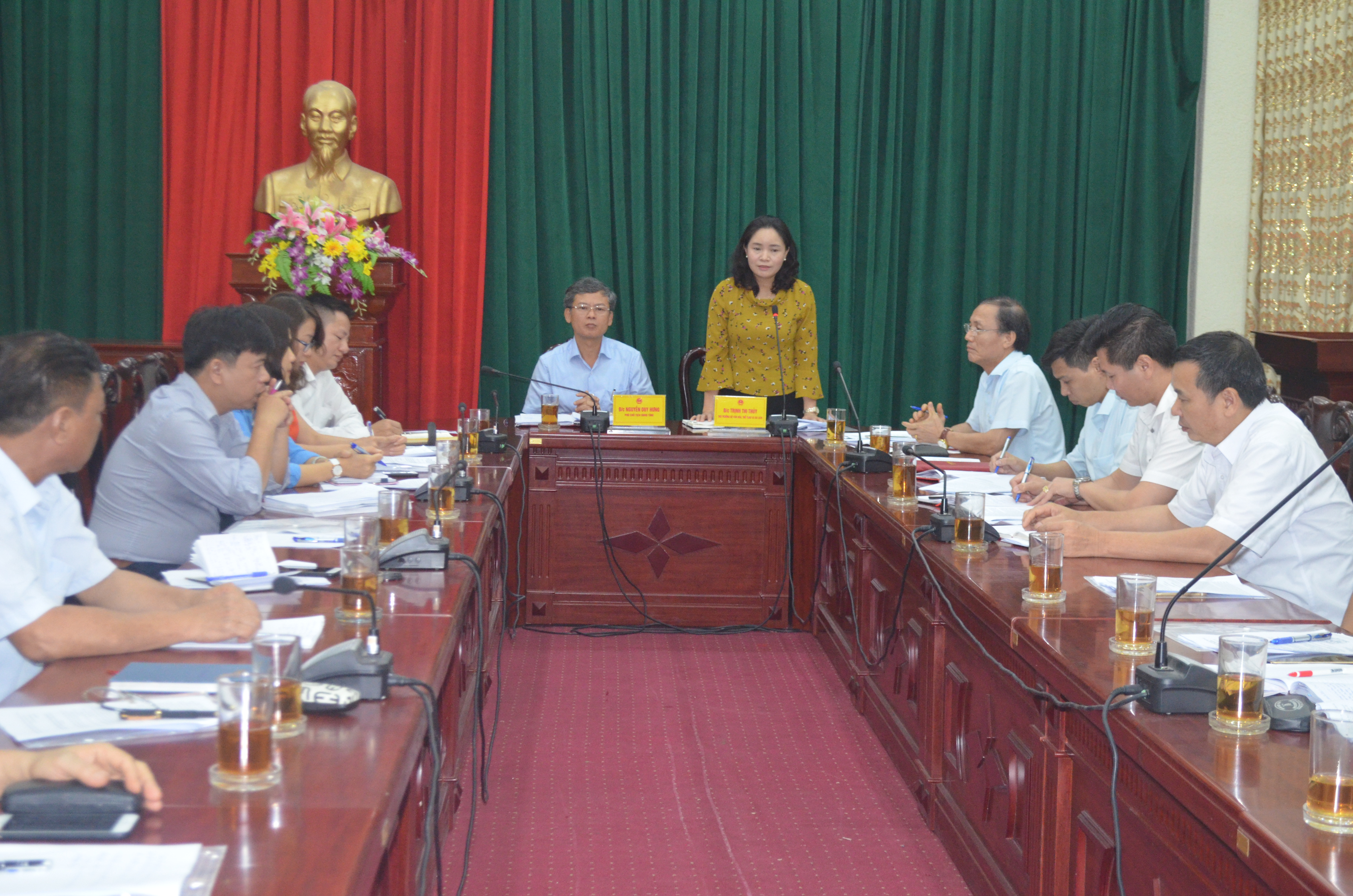   Đoàn kiểm tra của Ban chỉ đạo Trung ương phong trào “Toàn dân đoàn kết xây dựng đời sống văn hoá cơ sở” làm việc tại tỉnh Hưng Yên