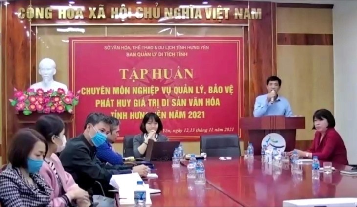 Điểm cầu Sở Văn hóa, Thể thao và Du lịch