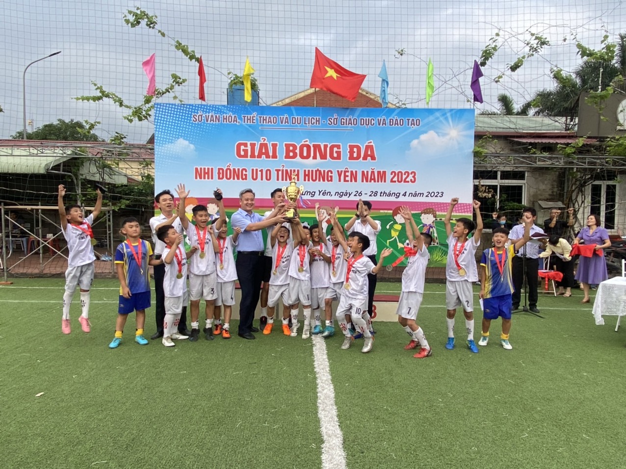   Bế mạc Giải bóng đá U10 tỉnh Hưng Yên năm 2023