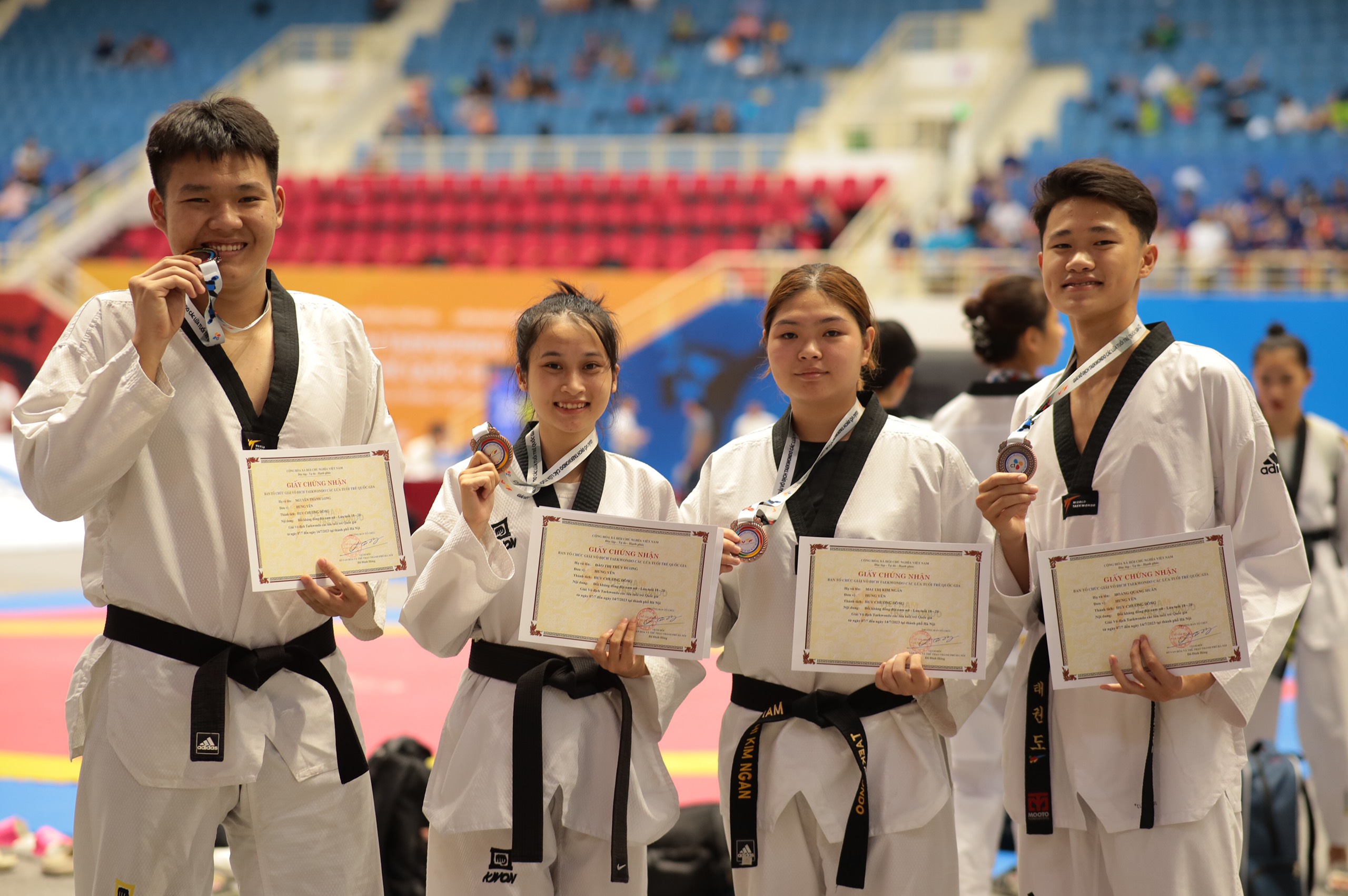   Đội tuyển Hưng Yên tham gia Giải vô địch Taekwondo các lứa tuổi trẻ quốc gia – CJ 2023