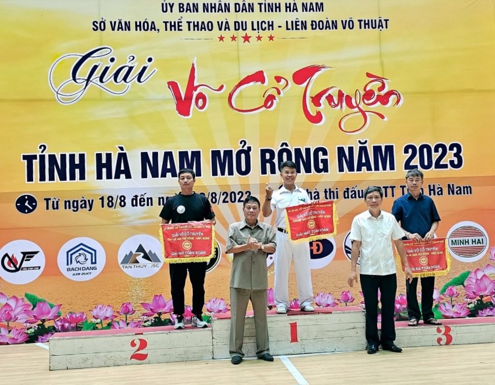   Võ cổ truyền Hưng Yên giành giải nhất toàn đoàn tại giải Hà Nam mở rộng năm 2023