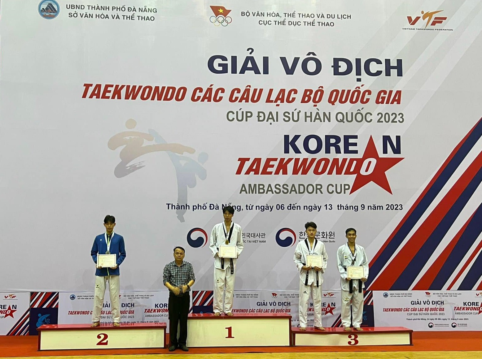   Đội Taekwondo Hưng Yên tham gia Giải Vô địch các câu lạc bộ Quốc gia – Cúp Đại sứ Hàn Quốc năm 2023