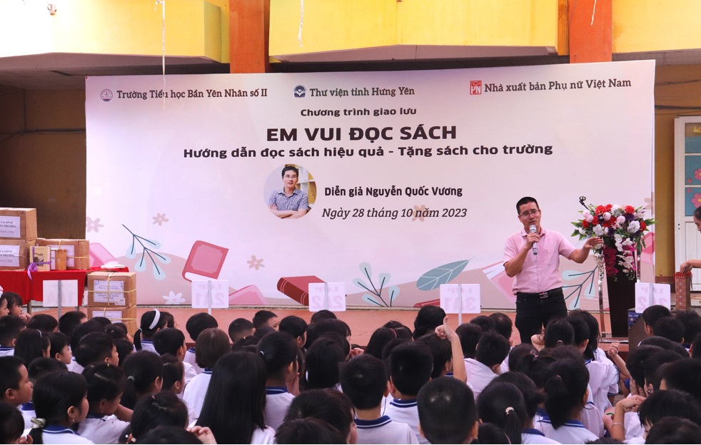   Tổ chức Chương trình “Em vui đọc sách” năm 2023